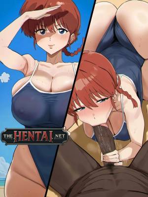 Ranma Blacked At The Beach Request