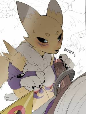 Renamon At The Zoo Hentai pt-br 11