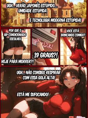 Rin Tohsaka In Command: Cool Me Down! Hentai pt-br 02