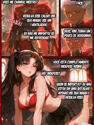 Rin Tohsaka In Command: Cool Me Down! Hentai pt-br 06