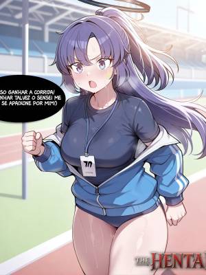 AI Generated: Tracksuit Yuuka
