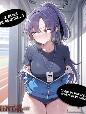 AI Generated: Tracksuit Yuuka Hentai pt-br 03