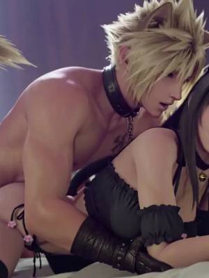 Cat Tifa And Dog Cloud Hentai pt-br 19