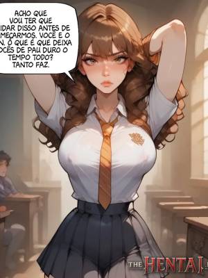 Harry And Hermione Fuck Before Studying  Hentai pt-br 03