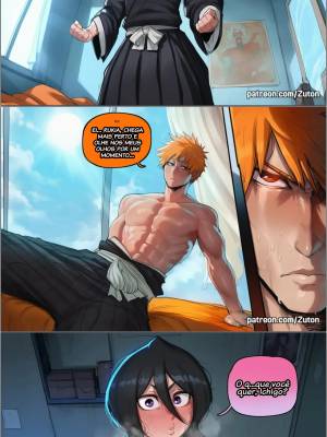 Ichigo Kurosaki x Rukia Kuchiki  Hentai pt-br 03