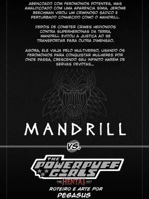 Mandrill vs The Powerpuff Girls Hentai pt-br 06