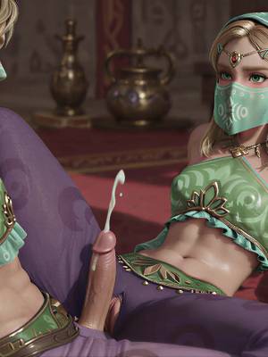 Secret Sex In Gerudo Hentai pt-br 14