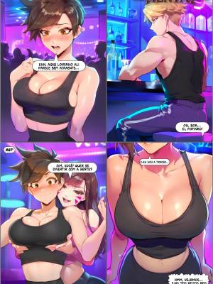 Trauer Dva Threesome Hentai pt-br 03