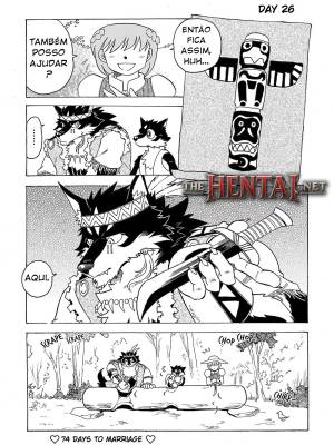 The Wolf That Will Get Married In 100 Days Hentai pt-br 33