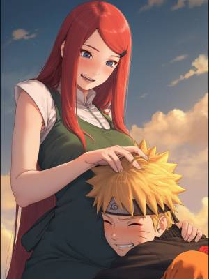AI Generated: Naruto x Kushina