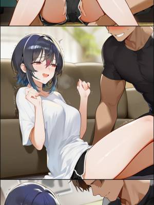 AI Generated: Umi Asanagi By Howsir Hentai pt-br 11