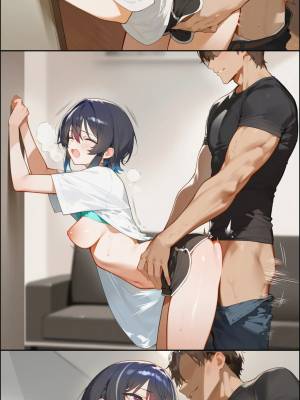 AI Generated: Umi Asanagi By Howsir Hentai pt-br 21