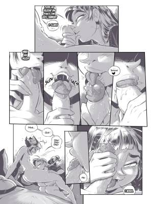 Cory & Abby Part 2: Behind The Curtains Hentai pt-br 09