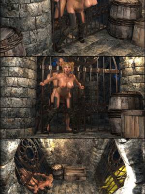 Elven Desires Chapter 7: Prison Perils Part 1 Hentai pt-br 18