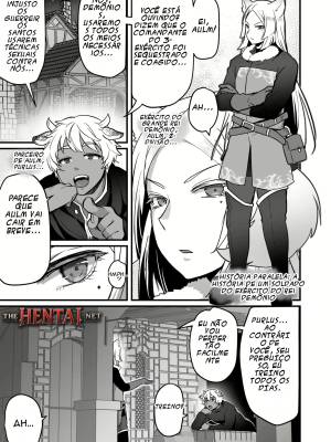 Maou-gun no Moto Kanbu ga Yuusha ni Makete Mesu ni Sareru Hanashi Part 3 Hentai pt-br 44
