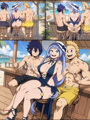Nejire Hado: The Big Three's holiday Hentai pt-br 05
