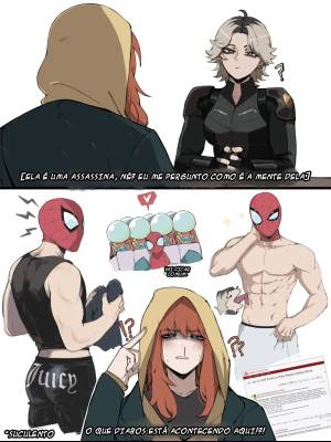 Spidey In Trouble Hentai pt-br 09