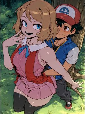 AI Generated: Ash x Serena