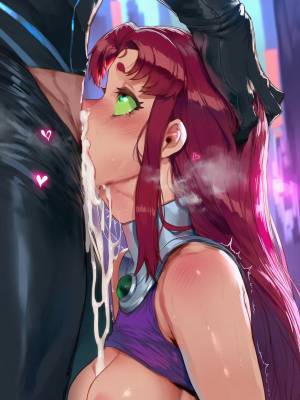 AI Generated: Starfire By Swirlinghawk Hentai pt-br 28