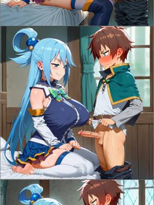 Aqua x Kazuma By DemonN Hentai pt-br 05