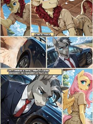 Lifted Tails Anthology #01: Fluttershy's Sweet Feathers Sanctuary Hentai pt-br 04