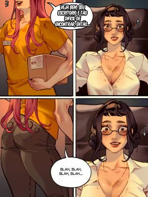 Zoemira Office AU Hentai pt-br 05