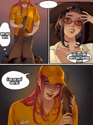 Zoemira Office AU Hentai pt-br 10